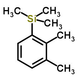 (2,3-Dimethylphenyl) trimethylsilane Structure