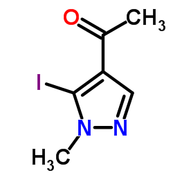 1-(5-Iodo-1-methyl-1H-pyrazol-4-yl)ethanone Structure