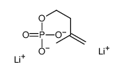 Isopentenyl phosphate dilithium salt Structure