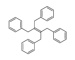 (2,3-dibenzyl-4-phenylbut-2-enyl)benzene结构式