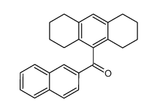 9-(β-Naphthoyl)-1,2,3,4,5,6,7,8-octahydro-anthracen结构式