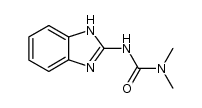 3-(1H-benzoimidazol-2-yl)-1,1-dimethyl-urea结构式