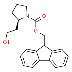 Fmoc-(R)-2-(pyrrolidin-2-yl)ethan-1-ol hydrochloride picture