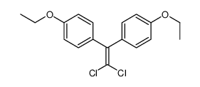 1-[2,2-dichloro-1-(4-ethoxyphenyl)ethenyl]-4-ethoxybenzene Structure