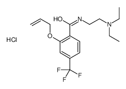 2-(allyloxy)-N-[2-(diethylamino)ethyl]-alpha,alpha,alpha-trifluoro-p-toluamide hydrochloride picture