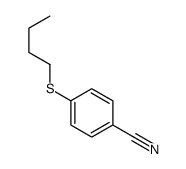 4-(butylthio)benzonitrile Structure