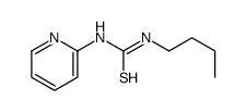 1-Butyl-3-(2-pyridyl)thiourea结构式