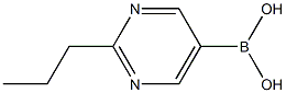 (2-propylpyrimidin-5-yl)boronic acid Structure