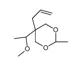 5β-Allyl-5α-(1-methoxyethyl)-2β-methyl-1,3-dioxane picture