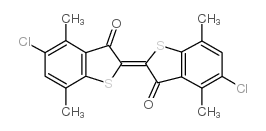 5-chloro-2-(5-chloro-4,7-dimethyl-3-oxobenzo[b]thien-2(3H)-ylidene)-4,7-dimethylbenzo[b]thiophene-3(2H)-one picture