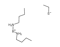 {(n-C4H9NH2)2BH2}{SC2H5} Structure