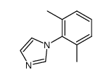 1-(2,6-dimethylphenyl)-1H-imidazole结构式
