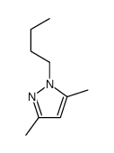 1-Butyl-3,5-dimethyl-1H-pyrazole结构式