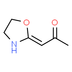 2-Propanone, 1-(2-oxazolidinylidene)- (9CI) Structure