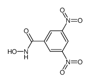 N-hydroxy-3,5-dinitro-benzamide结构式