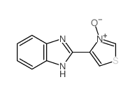 1H-Benzimidazole,2-(3-oxido-4-thiazolyl)- structure