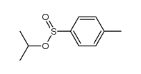 Isopropoxy-p-toluenesulfinate Structure