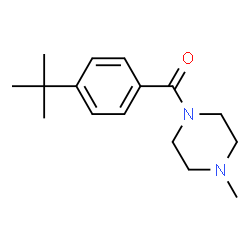 4-(TERT-BUTYL)PHENYL 4-METHYLPIPERAZINYL KETONE structure