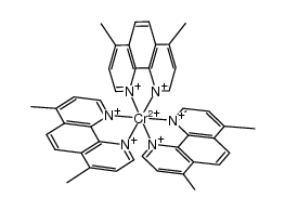 {Cr(4,7-Me2-1,10-phenantroline)3}(2+)结构式