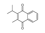 2-methyl-3-propan-2-ylnaphthalene-1,4-dione结构式