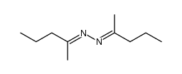 bis-(1-methyl-butylidene)-hydrazine结构式