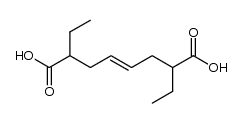 5-Decen-3,8-dicarbonsaeure Structure