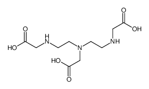 2-[2-[carboxymethyl-[2-(carboxymethylamino)ethyl]amino]ethylamino]acetic acid结构式