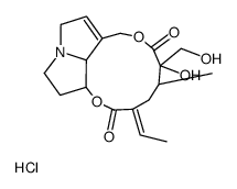 12,18-Dihydroxysenecionan-11,16-dione hydrochloride Structure