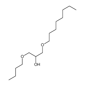 1-butoxy-3-octoxypropan-2-ol Structure