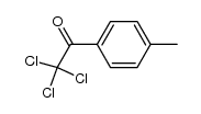 2,2,2-trichloro-1-(4-methylphenyl)ethanone Structure