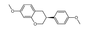 (3S)-3,4-Dihydro-7-methoxy-3-(4-methoxyphenyl)-2H-1-benzopyran picture