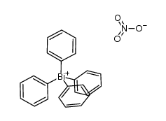 tetraphenylbismuthonium nitrate Structure