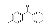 (4-methylphenyl)phenylbromomethane Structure