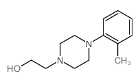 2-[4-(2-methylphenyl)piperazin-1-yl]ethanol结构式