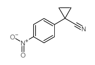 1-(4-Nitrophenyl)cyclopropanecarbonitrile Structure