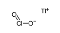 thallium(I) chlorite结构式