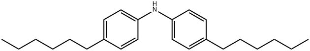 bis(4-hexylphenyl)amine Structure