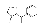 3-methyl-2-(1-phenylethyl)-1,3-oxazolidine Structure