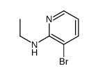 3-bromo-N-ethylpyridin-2-amine Structure