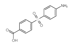 4-(4-aminophenyl)sulfonylbenzoic acid结构式