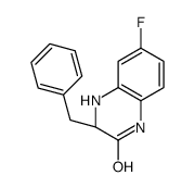 (3S)-3-benzyl-6-fluoro-3,4-dihydro-1H-quinoxalin-2-one Structure