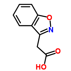 2-(1,2-Benzisoxazol-3-yl)acetic acid structure