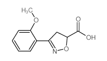 3-(2-methoxyphenyl)-4,5-dihydroisoxazole-5-carboxylic acid(SALTDATA: FREE) picture