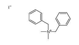 dibenzyl(dimethyl)azanium,iodide结构式