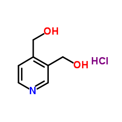 Pyridine-3,4-diyldimethanol hydrochloride Structure