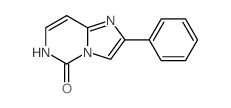 8-phenyl-1,3,7-triazabicyclo[4.3.0]nona-3,5,8-trien-2-one结构式