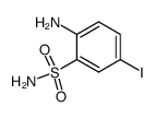 5-iodo-2-aminobenzenesulfonamide structure