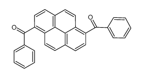 1,6-dibenzoylpyrene Structure