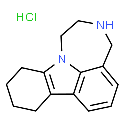 WAY 629 hydrochloride结构式