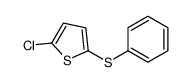 2-chloro-5-phenylsulfanylthiophene结构式